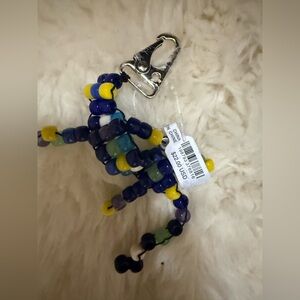 Colorful Beaded Keychain Free People Lizard bag
Charm NWT
